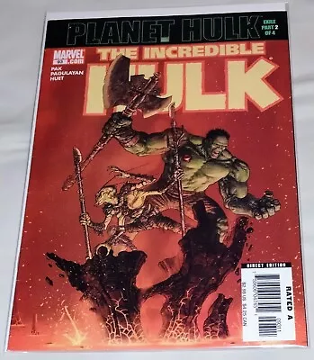 Buy The Incredible Hulk #93 Vol. 2 (1st Appearance Of Korg) Marvel Comics (2006) VFN • 10.95£