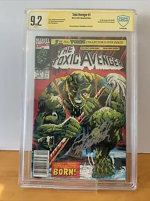 Buy Toxic Avenger #1 Cbcs 9.2 Movie Signed By Doug Moench Ss Newsstand 1st App Wp • 158.53£