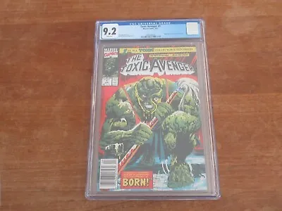 Buy Toxic Avenger #1 Key Issue Cgc 9.2 Rare Newsstand Edition Movie Reboot Soon! • 98.55£