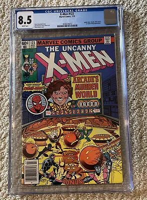 Buy Uncanny X-Men #123 CGC 8.5 July 1979 Marvel  • 75.07£
