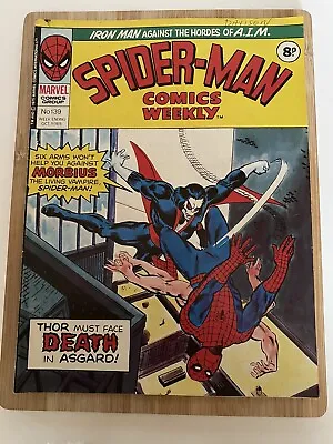 Buy Stan Lee Presents Spider-Man Comics Weekly #139 Oct 11 1975 Thor Must Face Death • 17.50£