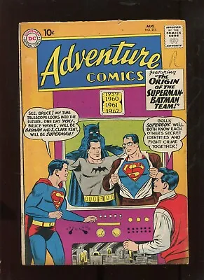 Buy Adventure Comics #275 (4.5) Origin Of Batman Superman Team • 63.52£