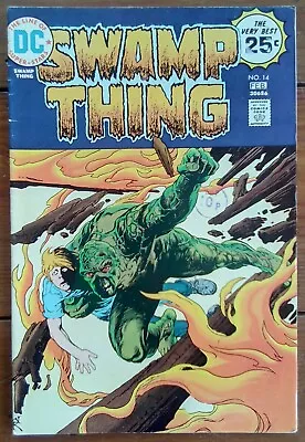 Buy Swamp Thing 14, Dc Comics, February 1975, Vg+ • 5.99£