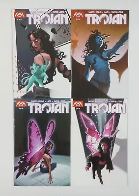 Buy Trojan #1-4 VF/NM Complete Series - Jeff Dekal Cover Art - Fantasy Thriller AWA • 19.76£