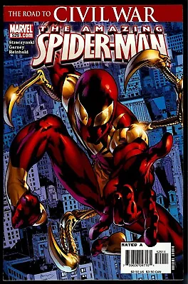 Buy Amazing Spider-Man #529...First Iron Spider. Civil War...VF 8.0 Back Cover Wear. • 7.88£