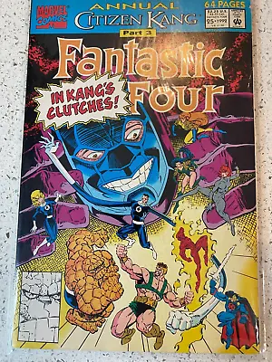 Buy Fantastic Four Annual 25 Citizen Kang Part 3 - Marvel Comics, 1992 • 13.95£