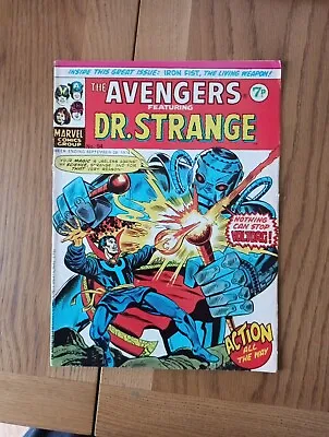 Buy The Avengers #54 - Dr Strange Marvel Comics Group UK 28 September 1974 F/VF 7.0 • 4.50£