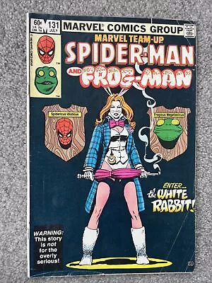 Buy Marvel Team Up Spider-Man And Frog-Man 131 First Appearance Of The White Rabbit  • 0.99£