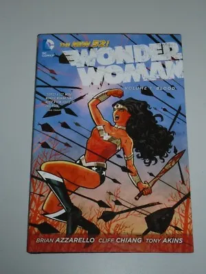 Buy Wonder Woman Blood Volume 1 DC New 52 Azzarello (Hardback)< 9781401235635 • 10.99£