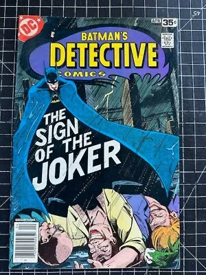 Buy DC Detective Comics #476 Joker Key Batman • 35.98£