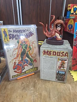 Buy AMAZING SPIDERMAN 62, 1968. With Medusa Inhumans Bust • 150£