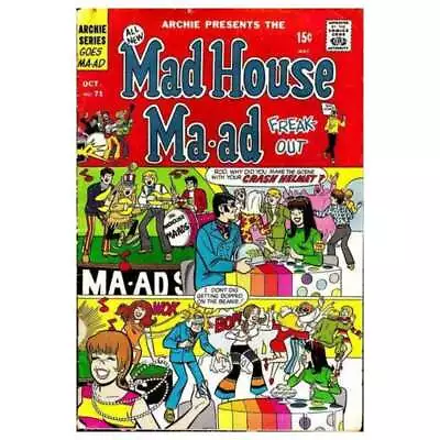 Buy Madhouse Ma-ad #71 In Very Good Minus Condition. Archie Comics [d; • 3.58£