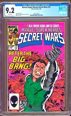 Buy Marvel Super Heroes Secret Wars #12 (1985) CGC 9.2  WP  Shooter - Zeck • 39.97£