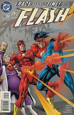 Buy Flash Comic 115 Cover A First Print 1996 Mark Waid Oscar Jimenez Rodriguez DC . • 12.78£