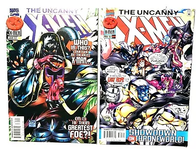 Buy The Uncanny X-Men #344 & #345 (First Appearance Of Maggott) 1997 ~ NM/M • 13.63£