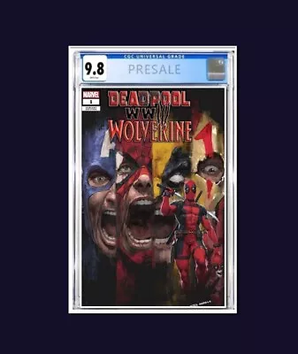 Buy Deadpool Wolverine WWIII #1 CGC 9.8 PRESALE Skan Variant Edition Limited 600 COA • 103.47£