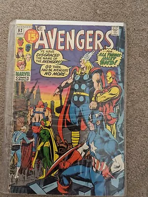 Buy Avengers #92. Kree /Skrull War • 10£