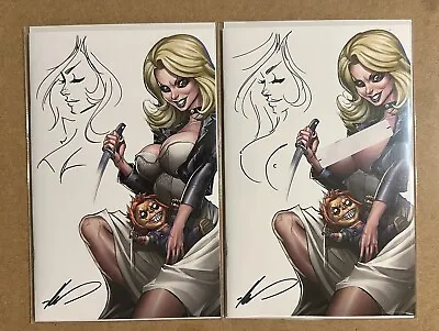 Buy Miss Meow #4 - Ale Garza - Signed/Sketched - Chucky/Tiffany Set • 160.18£