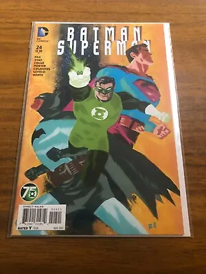 Buy Batman Superman Vol.1 # 24 - Green Lantern Variant - 2015 • 1.99£
