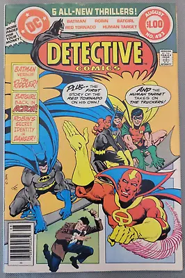Buy Detective Comics #493 1980 Key Issue 1st Appearance Of The Swashbuckler *CCC* • 11.83£