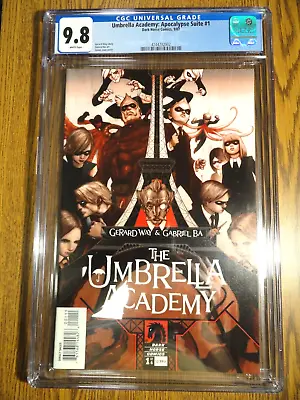 Buy Umbrella Academy: Apocalypse Suite #1 CGC 9.8 NM/M 1st Print Dark Horse Netflix • 159.13£