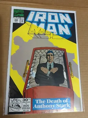 Buy IRON MAN #284 Comic Book-Death Of Tony Stark New/high Grade • 48.21£