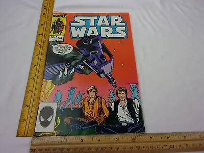 Buy Star Wars 93 Marvel Comic Book 1980s F Bronze Age Han Solo Luke Skywalker • 9.60£