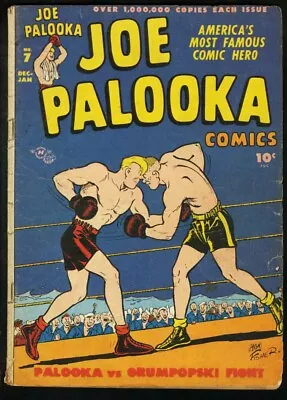 Buy Joe Palooka #7 '46-harvey Comics-boxing 1st Flyin' Fool G/vg • 47.30£