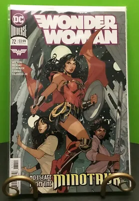 Buy Wonder Woman #72 Escape From The Minotaur DC Universe Comic 1st Print 2019 • 7.88£