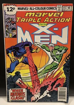 Buy Marvel Triple Action #45 Comic Marvel Comics X-Men • 1.58£