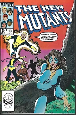 Buy The New Mutants #13 (vf) Copper Age Marvel, 1st Appearance Of Cypher • 3.11£