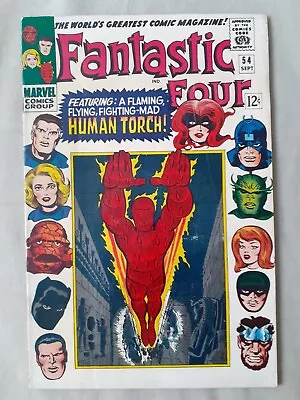 Buy Fantastic Four # 54    Cents     Sept 1966      5.0 (vg / Fn)      • 39.99£
