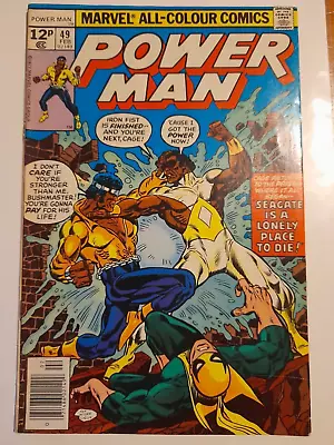 Buy Power Man #49 Feb 1978 VGC+ 4.5 Final Issue Titled 'Power Man' • 4.99£