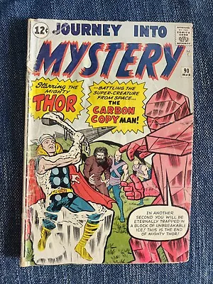 Buy Journey Into Mystery #90 [1963 Gd]  The Carbon Copy Man!  • 79.95£