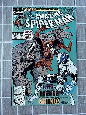 Buy Amazing Spider Man#344 NM Never Opened! Rhino, Cardiac, 1st App Of Cletus Kasady • 55.97£