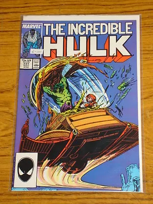 Buy Incredible Hulk #331 Vol1 Marvel Comics Scarce May 1987 • 16.99£