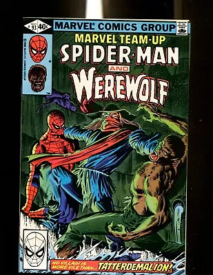 Buy Marvel Team-up 93 (9.8) Spiderman Werewolf Marvel (b051) • 53.53£