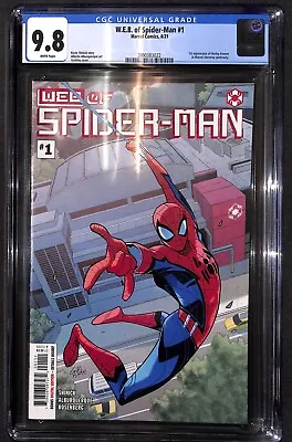 Buy W.E.B. Of Spider-Man 1: CGC 9.8 1st Appearance Of Harley Keener - 2021 • 39.53£