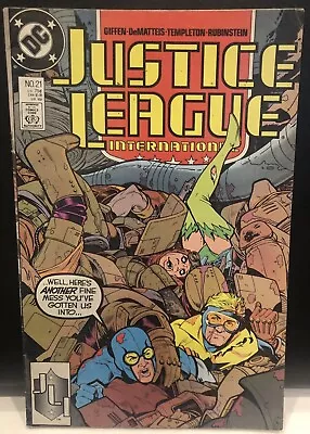 Buy Justice League International #21 Comic , Dc Comics • 1.75£