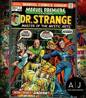 Buy Marvel Premiere #7 Fn/vf 7.0 Mark Jeweler Insert Mj Variant Dr. Strange 1973 • 25.87£
