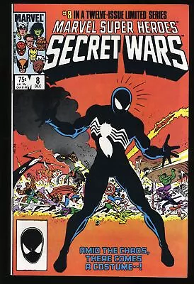 Buy Marvel Super-Heroes Secret Wars #8 VF+ 8.5 1st Black Costume Marvel 1984 • 153.38£