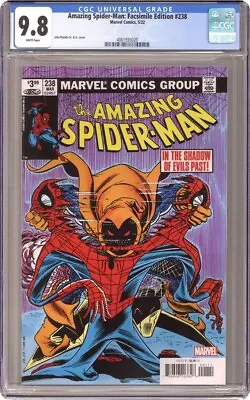 Buy Amazing Spider-Man 238 CGC 9.8 Facsimile Edition 1st Hobgoblin Marvel 2022 Nm • 78.83£