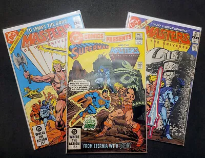 Buy DC Comics Presents #47 1st He-Man, MOTU, #51 & He-Man 1982 Mini-series #1 & 2 • 159.90£