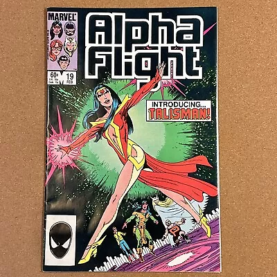 Buy Alpha Flight #19 Direct Market Ed. Talisman First Appearance 1985 Marvel Comics • 9.88£