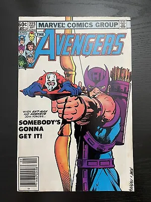 Buy 🅰Avengers #223 (1982) - Marvel Comics - Iconic Cover - 🔑Key Issue!🔥 • 23.03£