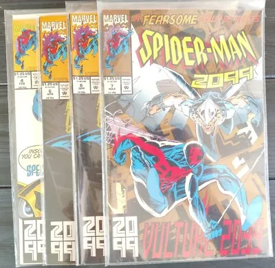 Buy SPIDER-MAN 2099 Lot #4, #6 (2 Copies), #7 1992 Marvel Comics  • 11.35£