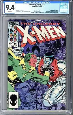 Buy Uncanny X-Men #191 CGC 9.4 • 59.92£