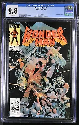 Buy Wonder Man #1 ~ CGC 9.8 White Pages ~ Sienkiewicz Cvr ~ 🔥 Marvel (1986) HTF • 150.86£