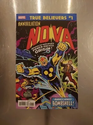 Buy True Believers: Annihilation - Nova #1 (Marvel, 2020)  • 4.19£