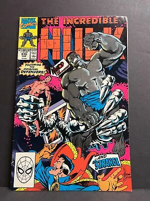 Buy Incredible Hulk #370 1990 F+ Mid Grade Marvel Comic  • 3.13£